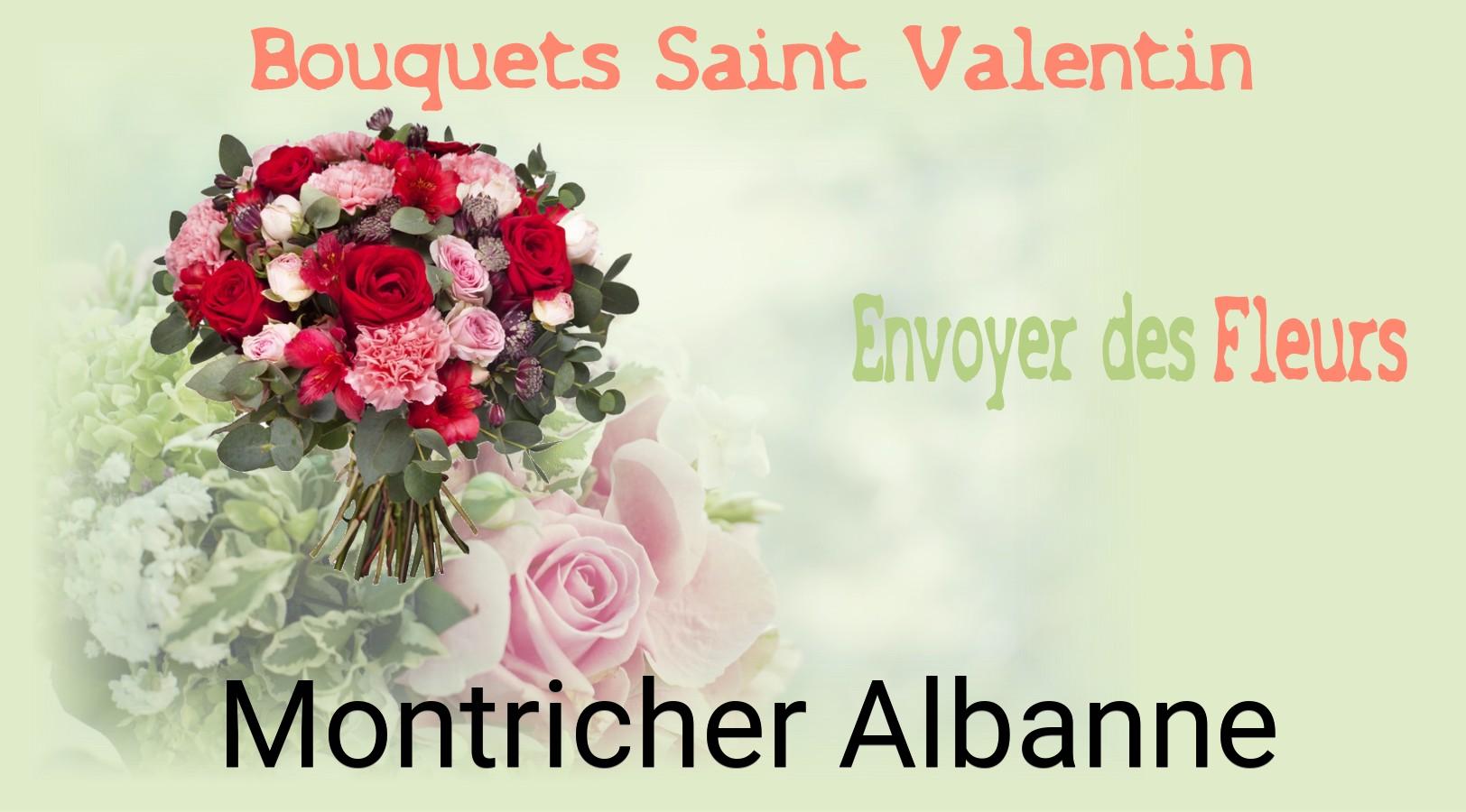 Roses de Saint-Valentin livrées à Montricher-Albanne